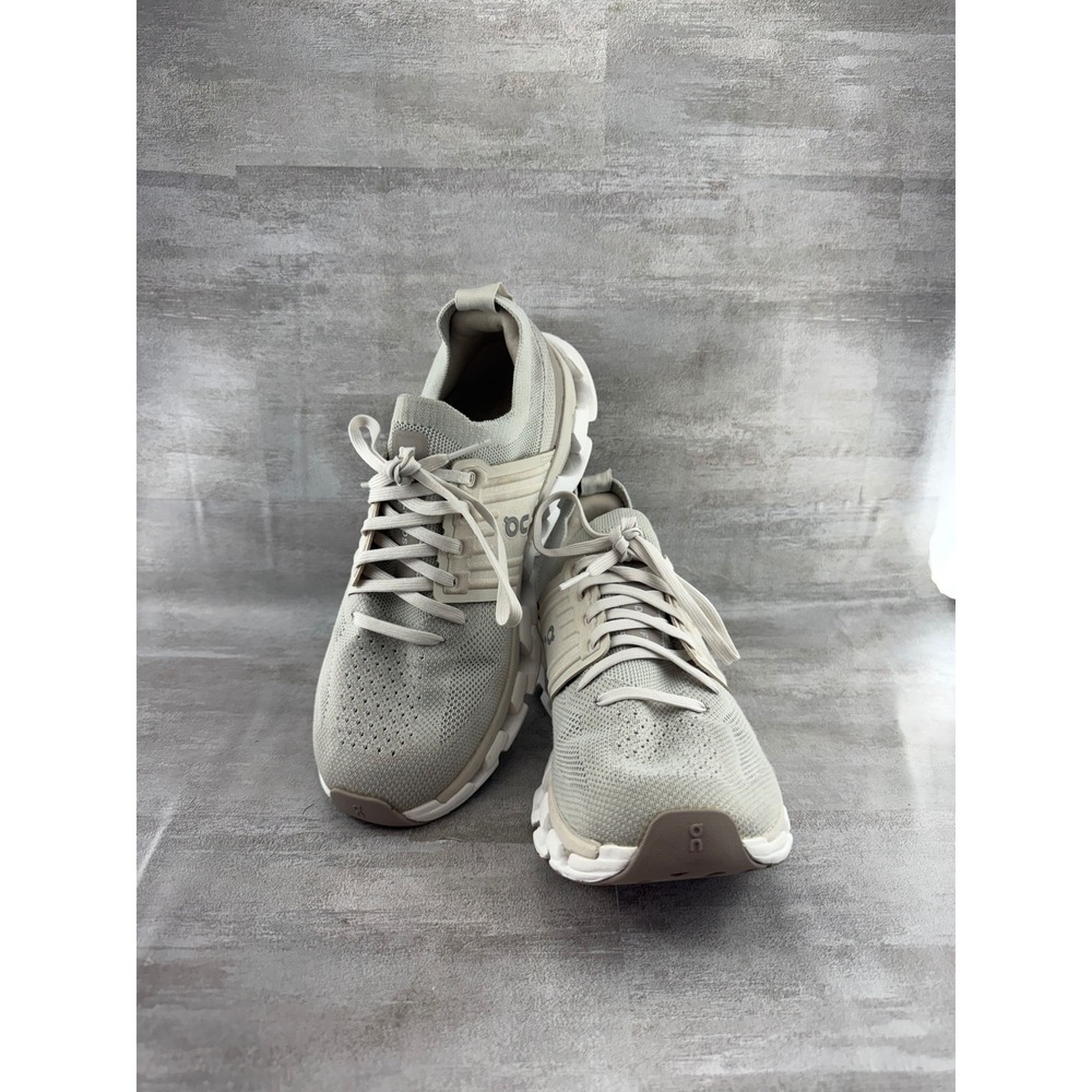 On Running Cloudswift Women Sz 8.5 Running Shoes Hay Ivory Mesh Sneakers